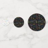 Table Confetti Août, 15 Anniversaire (Devant)