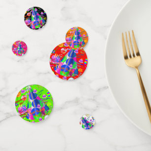 Table Confetti Août, 2 Anniversaire