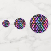 Table Confetti Arc-en-ciel Dragon Scales (Devant)