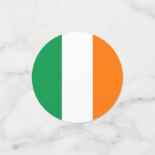 Table confetti avec drapeau de l'Irlande (Petit recto)