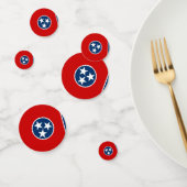 Table confetti avec drapeau du Tennessee (Groupe)