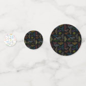 Table Confetti Avril, 3 Anniversaire (Devant)