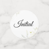 Table Confetti Blanc Lily Papillon jaune (Petit recto)