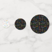 Table Confetti Décembre, 20 Anniversaire (Devant)