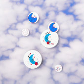 Table Confetti Demi-Lune