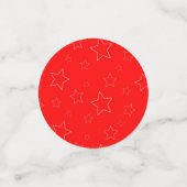 Table Confetti Green et Red Stars (Petit recto)