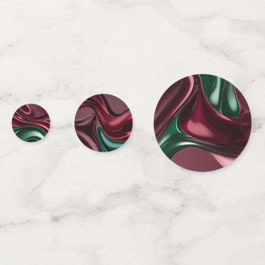 Table confetti in stylish abstract graphic (Voorkanten)