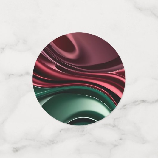 Table confetti in stylish abstract graphic (Petit recto)