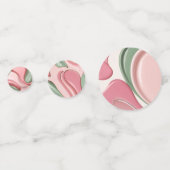 Table confetti in stylish abstract graphic (Derrière)