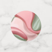 Table confetti in stylish abstract graphic (Petit recto)