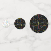 Table Confetti Janvier, 4 Anniversaire (Devant)