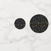 Table Confetti Janvier, 7 Anniversaire (Devant)