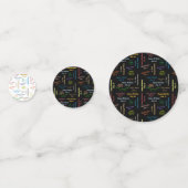 Table Confetti Juillet, 21 Anniversaire (Devant)