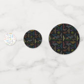 Table Confetti Juillet, 3 Anniversaire (Devant)