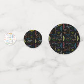 Table Confetti Juin, 5 Anniversaire (Devant)