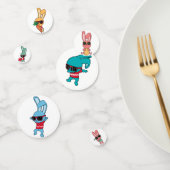 Table Confetti Lapin Cool (Groupe)