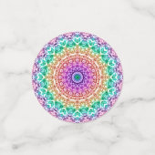 Table Confetti Mandala Mehndi Style G379 (Petit recto)