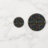 Table Confetti Mars, 13 Anniversaire (Devant)