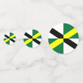 Table confetti met vlag Monterey, Verenigde Staten (Voorkanten)