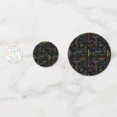 Table Confetti Novembre, 19 Anniversaire (Devant)