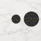 Table Confetti octobre, 2 anniversaire (Devant)