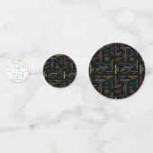 Table Confetti Octobre, 9 Anniversaire (Devant)