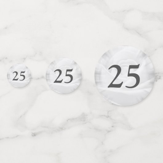 Table Confetti pour l'anniversaire du Mariage d'ar (Derrière)