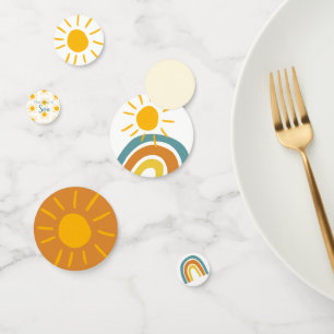 Table Confetti pour voici vient le fils