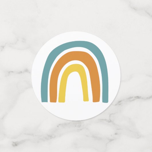 Table Confetti pour voici vient le fils (Petit recto)