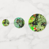 Table Confetti, Recycler les confettis décoratifs  (Devant)