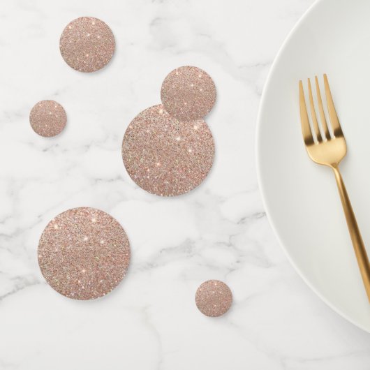 Table Confetti - Rose Gold Parties scintillant Fab (Groupe)