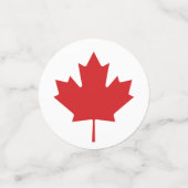 Table d'amour Canada confetti (Petit recto)