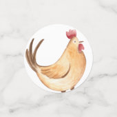 Table d'animaux de ferme Confetti (Petit recto)