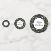 Table d'anniversaire Confetti (Devant)