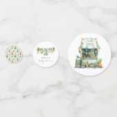 Table de Baby shower cultivée localement Confetti  (Devant)