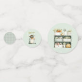 Table de Baby shower cultivée localement Confetti  (Derrière)