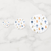 Table de Baby shower de bois Confetti (Devant)