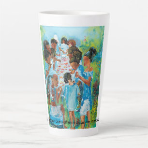"Table de crabe" Mug latte
