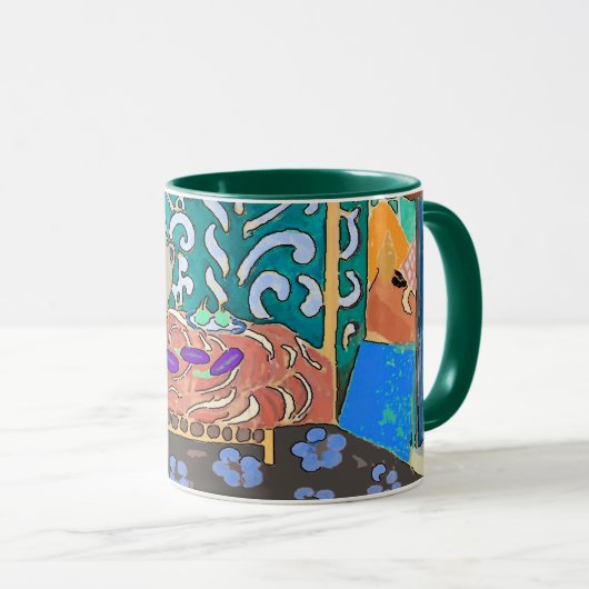 Table de durée de vie fixe, ajouter du texte, Mug (Devant droit)