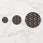 Table de fête d'Halloween Confetti (Derrière)