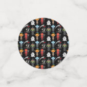 Table de fête d'Halloween Confetti (Petit recto)