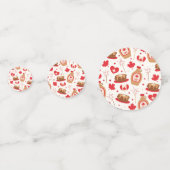 Table de fête du Canada Confetti (Derrière)