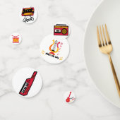 Table de instruments de musique Confetti (Groupe)