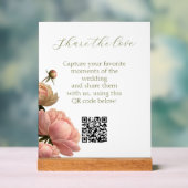 Table de mariage Chic Rose QR (Neutre)