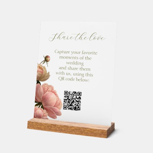 Table de mariage Chic Rose QR (Angle)