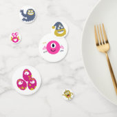 Table de monstres Dark Doodle Confetti (Groupe)