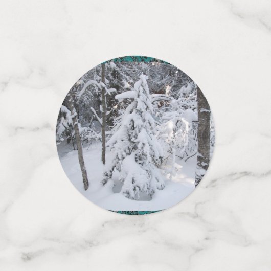 Table de Noël Confetti (Petit recto)