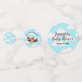 Table de partie de l'avion Confetti (Devant)