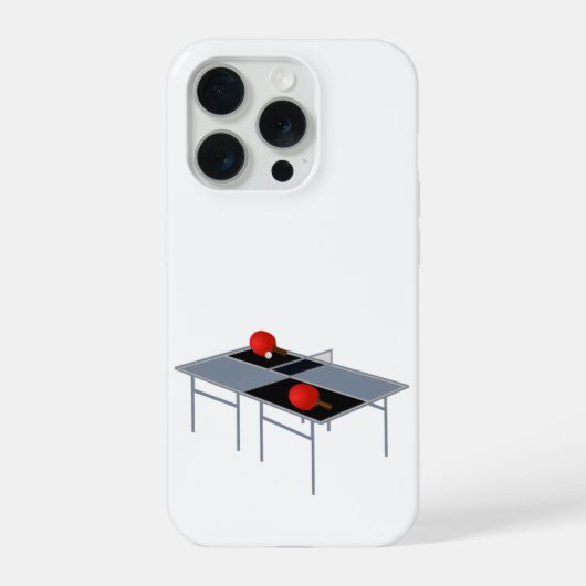 Table de ping-pong avec raquettes et balle, (Verso)
