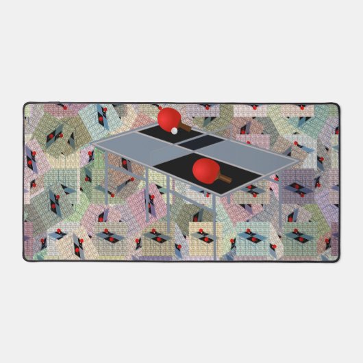 Table De Ping Pong Popart, Mat De Bureau (Recto)